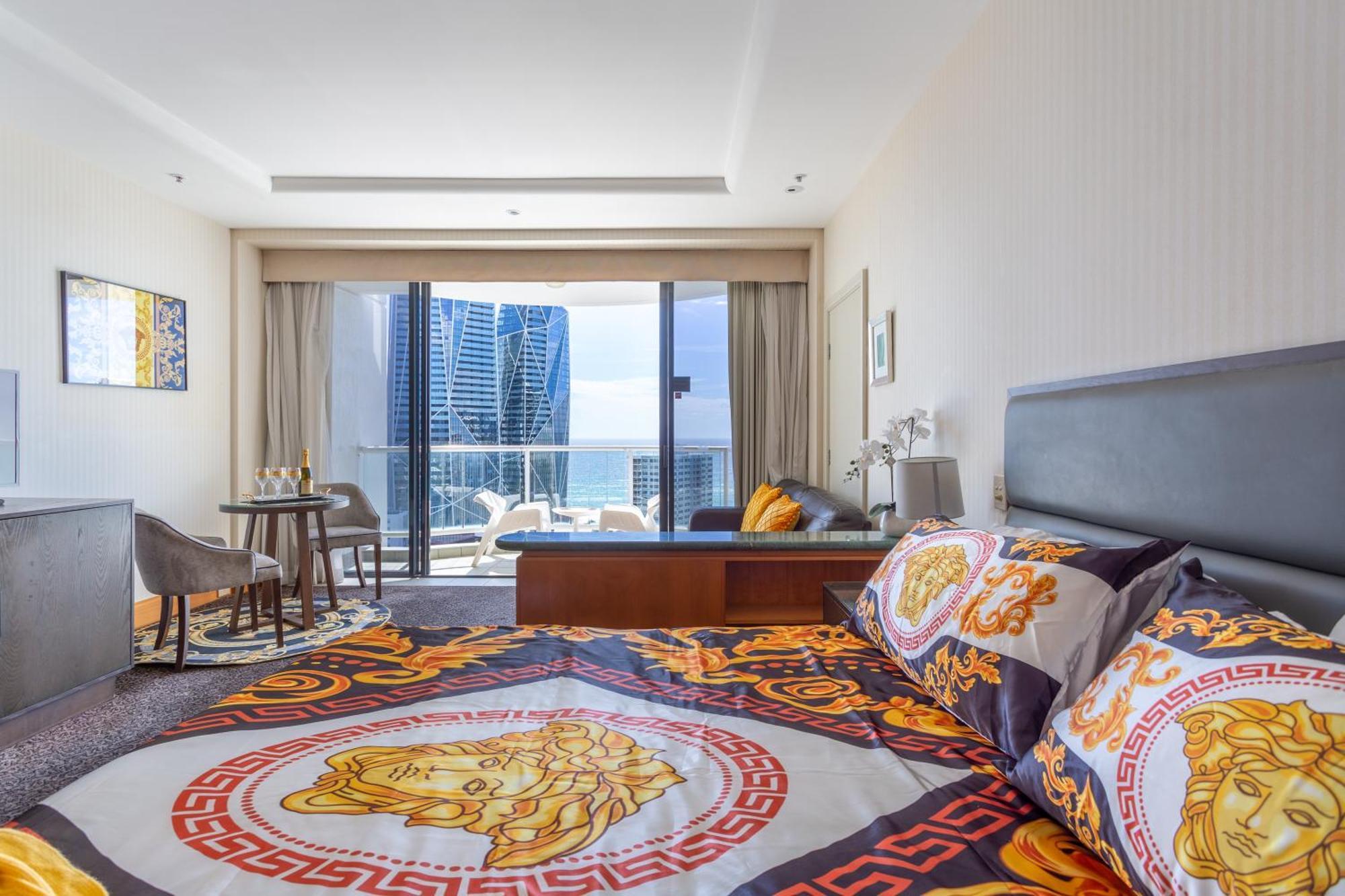 Luxury Privately Owned Ocean View Studio Apartments At O4Ks Gold Tower Голд-Кост Номер фото