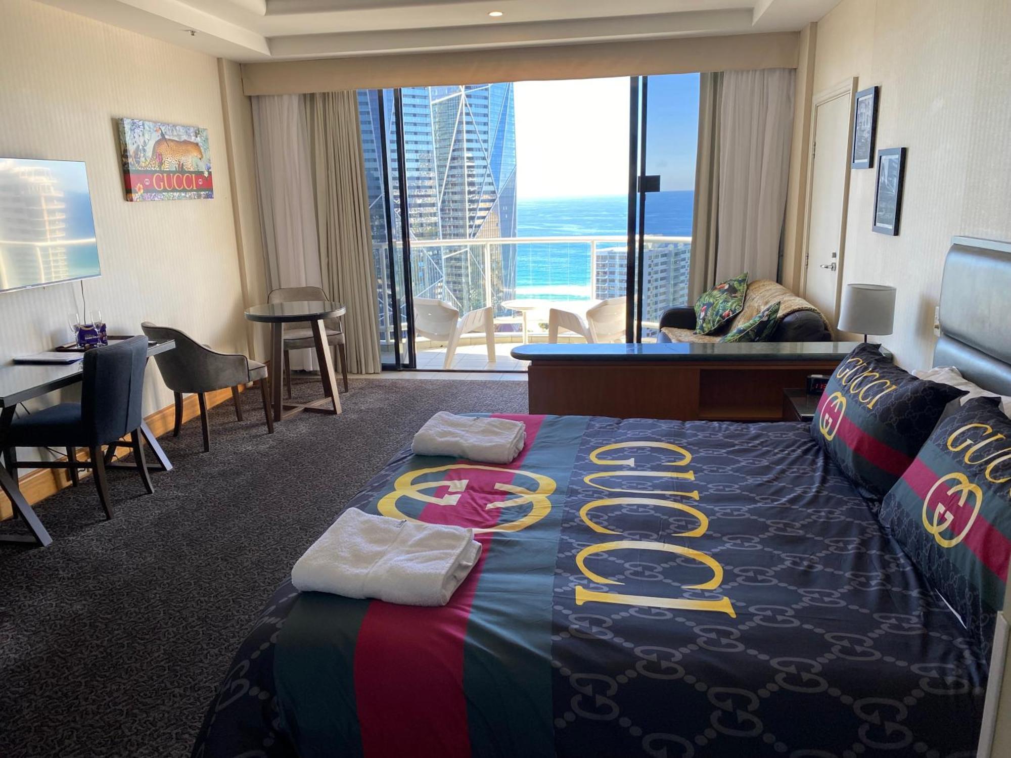Luxury Privately Owned Ocean View Studio Apartments At O4Ks Gold Tower Голд-Кост Екстер'єр фото